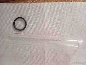 Laboratorní sklo křemenná trubice "zkumavka" pro UV lampu - 3