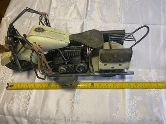 Kovový model motorky velký - 3