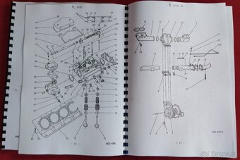Katalog ND Liaz 151. 270 - 151.280 a převod. Praga 10P80.36 - 3