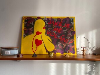 Putovní obraz (63x45 cm) na zeď i na postavení - 3