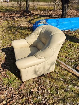 Kožené křeslo - 3