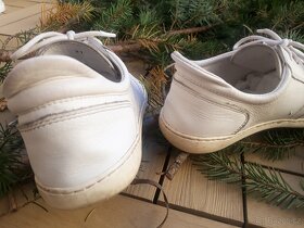 Bílé barefoot kožené tenisky ZAQQ 37 - 3