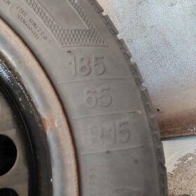Zimní pneu+disky r15 - 3