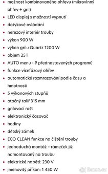 Mikrovlná trouba Mora VMT745B - černá - 3