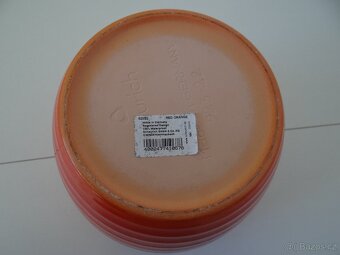 Oranžový keramický květináč Scheurich 22 cm - 3