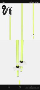 Lyžařské hulky 115 cm žluté - 3