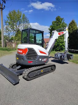 Pásový Bagr Bobcat E50Z 5000kg Klimatizace - 3
