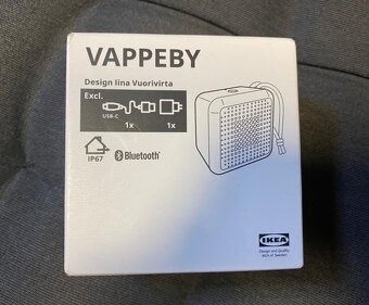 Přenosný voděodolný bluetooth reproduktor Ikea VAPPEBY - 3
