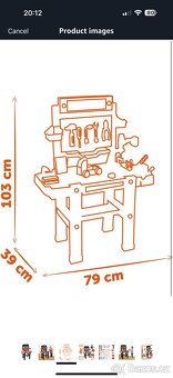 Dětská sada nářadí - Black+Decker (79x 34x103cm) - 3