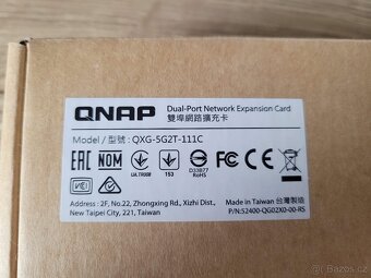 QNAP QXG-5G2T-111C - 2 portová 5 Gbps LAN karta - 3