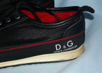 Černé pánské boty/tenisky, vel.43, zn. Dolce&Gabbana - 3