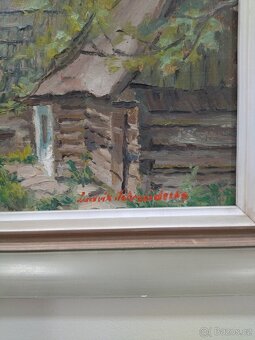 Ludvík Schneiderka - stodoly na Rusavě - 3