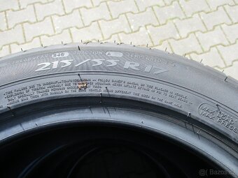 LETNÍ  PNEUMATIKY  MICHELIN - 215/55 R17- jako nové - 3