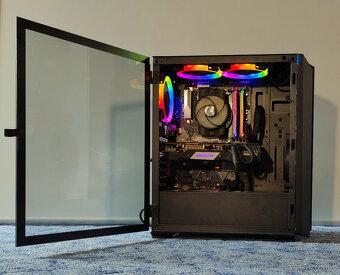 Herní PC | Ryzen 5 3600 | RX 5700-XT | 16GB ARGB | m.2 NVME - 3