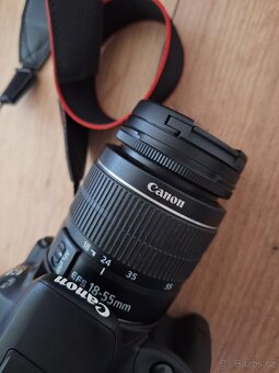 Canon EOS 100D + 3objektivy + brašna - 3