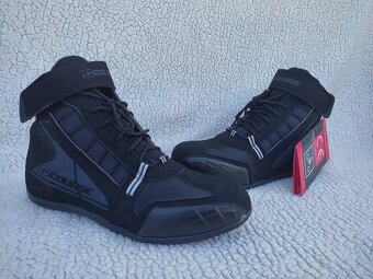 Boty na motorku - semiš. Nové - 3