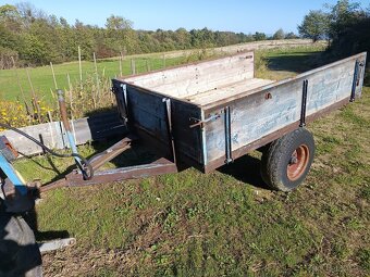 Vlek vlečka sklopka hydraulická - 3