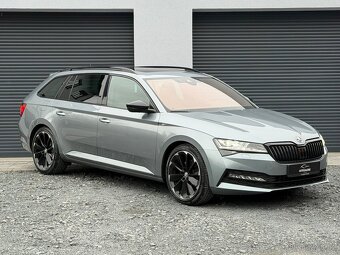 ŠKODA SUPERB SPORTLINE 2.0TSI 140KW TAŽNÉ cockpit m2021 - 3