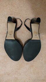 Plesové kožené sandálky DESKA - 3