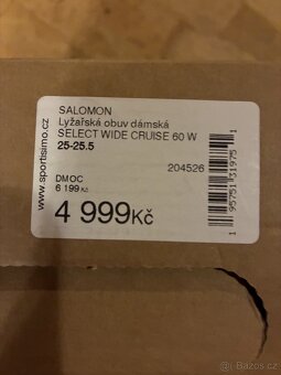 Lyžařské boty Salomon č. 25-25,5 - 3