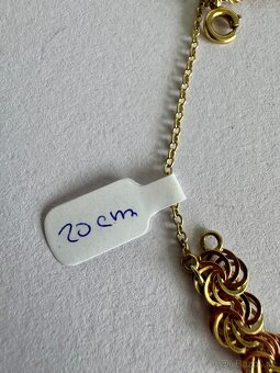 Zlatý náramek 14K, 20 cm, 10,70 g - 3