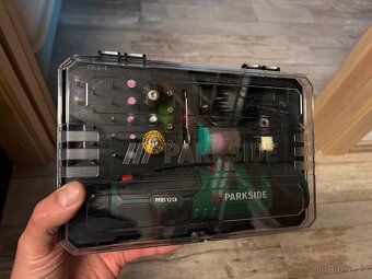 Aku jemná vrtací bruska Parkside PFBS 12 C6 - 3