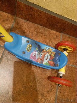 Dětská koloběžka tříkolka výška cca 66 cm - 3