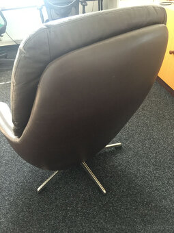 Kožené křeslo vajíčko - 3