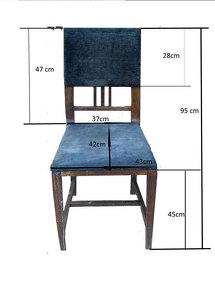 Židle cca 130. let stará - 3