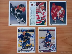 NHL karty Upper Deck 1990-91 série1 243 kusů - 3
