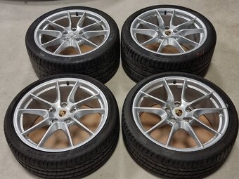 originál letní alu PORSCHE 911 991.1 8,5 a 11x20" 5x130 - 3
