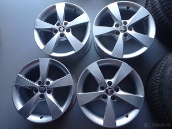 Sada 4x al disků ALORE 16" ORIGINAL SKODA FABIA III, RAPID - 3