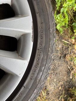 Alu r17 škoda 205/50/17 zimni pneu - 3
