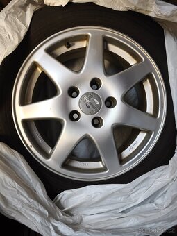 ALU disky R16 ET50, pneu 205/55, 5x 112mm + penu - 3