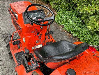 Japonský malotraktor Kubota B-40, traktor 4x4 - 3