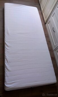 Postel jednolůžko, včetně roštu a matrace - 3
