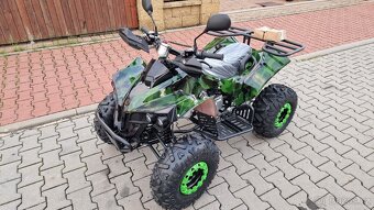 Dětská čtyřtaktní čtyřkolka ATV Warrior DELUX 125ccm, 3 rych - 3