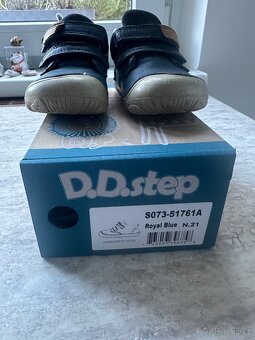 D.D. Step celoroční Barefoot Royal Blue vel. 21 - 3