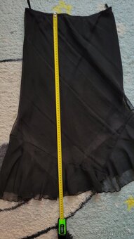 Černá elegantní sukně, vel. 46 - 3