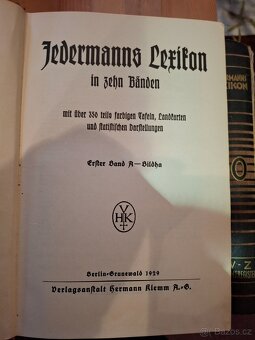 Prodam staré knihy Německé - 3