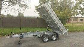 Nákladní jednostraně sklopný přívěs 2,7t - 3