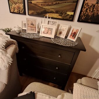 Ikea - nabytek Hemnes - cerno hnedy-set - 3