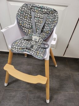 jídelní židlička, bukové dřevo - 3