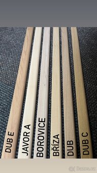 VÝPRODEJ podlahových lišt KP40, 240cm - 3