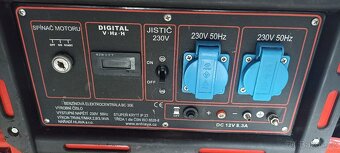 Elektrocentrála BC 30-E s elektrickým i ručním startem - 3