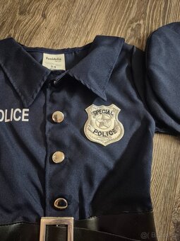Kostým policistka, vel 3 - 4 roky - 3