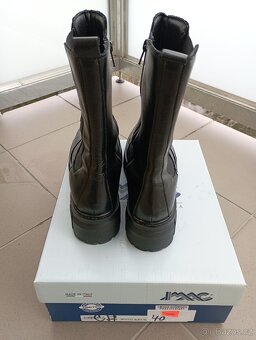 Kožené dámské kotníkové - 3