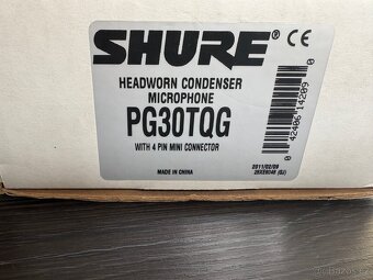 Shure PG30 s mini XLR - 3
