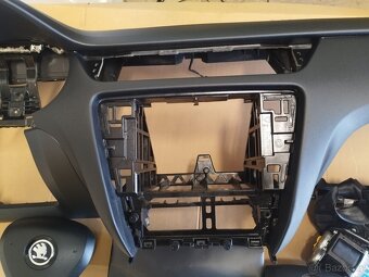 Airbagová sada Škoda Octavia 3 s originální palubní deskou - 3