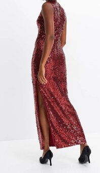 Luxusní společenské maxi šaty vel 44/46 Body Flirt - 3